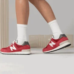 New Balance Buty męskie U574HR2 – czerwone