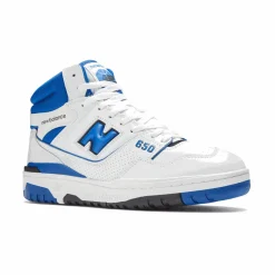 New Balance Buty BB650RWN – biało–niebieskie