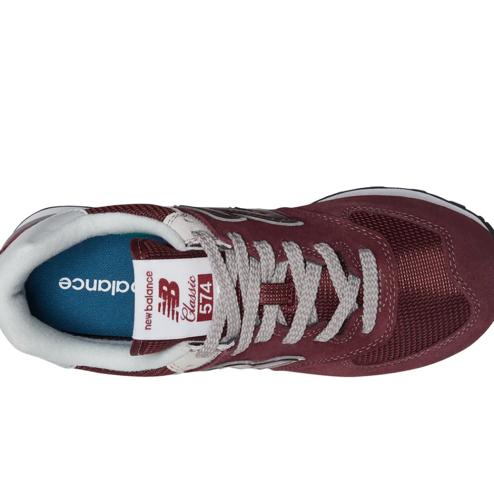 New Balance Buty WL574EVM – bordowe