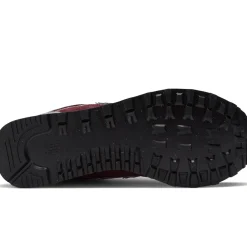 New Balance Buty WL574EVM – bordowe
