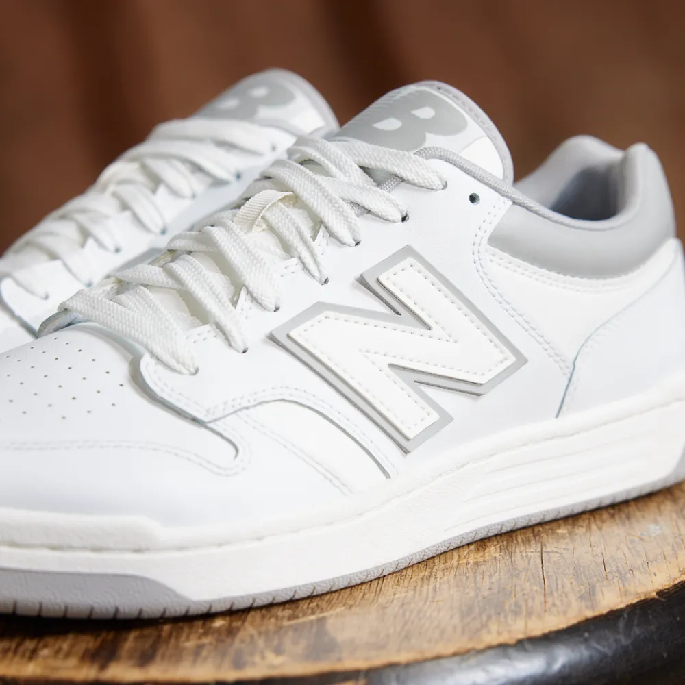 New Balance Buty unisex BB480LGM – białe