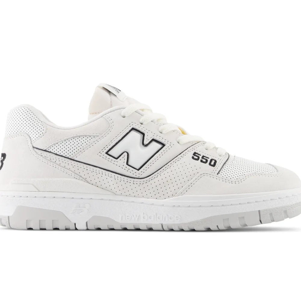 New Balance Buty unisex BB550PRB – białe