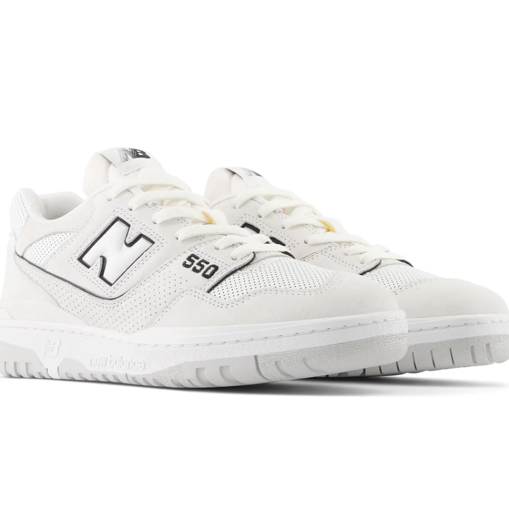 New Balance Buty unisex BB550PRB – białe