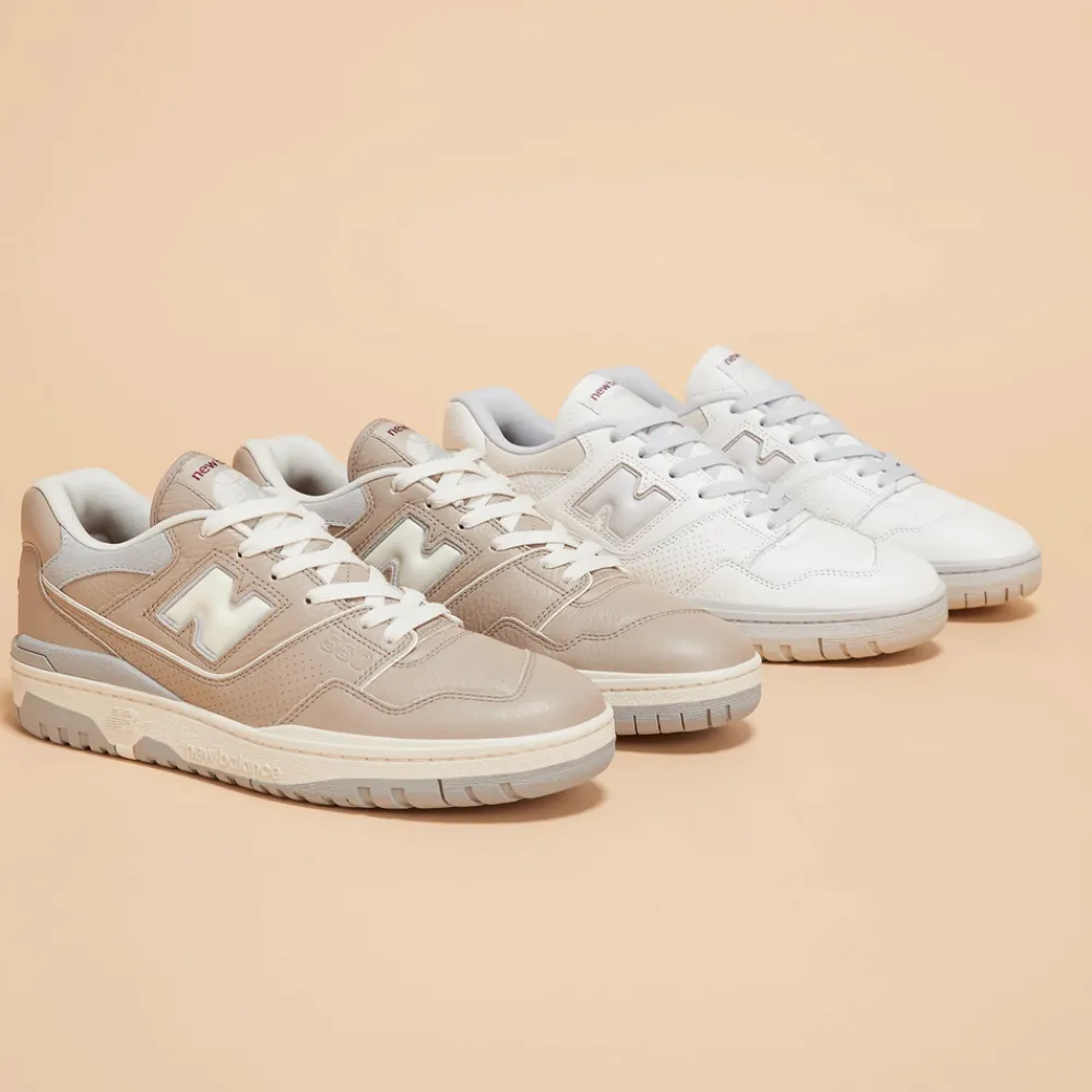 New Balance Buty unisex BB550LY1 – beżowe