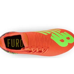 PIKANOENA*New Balance PIKANOENA Korki dziecięce FURON V7 DISPATCH JNR FG SJF3FDF7 – pomarańczowe
