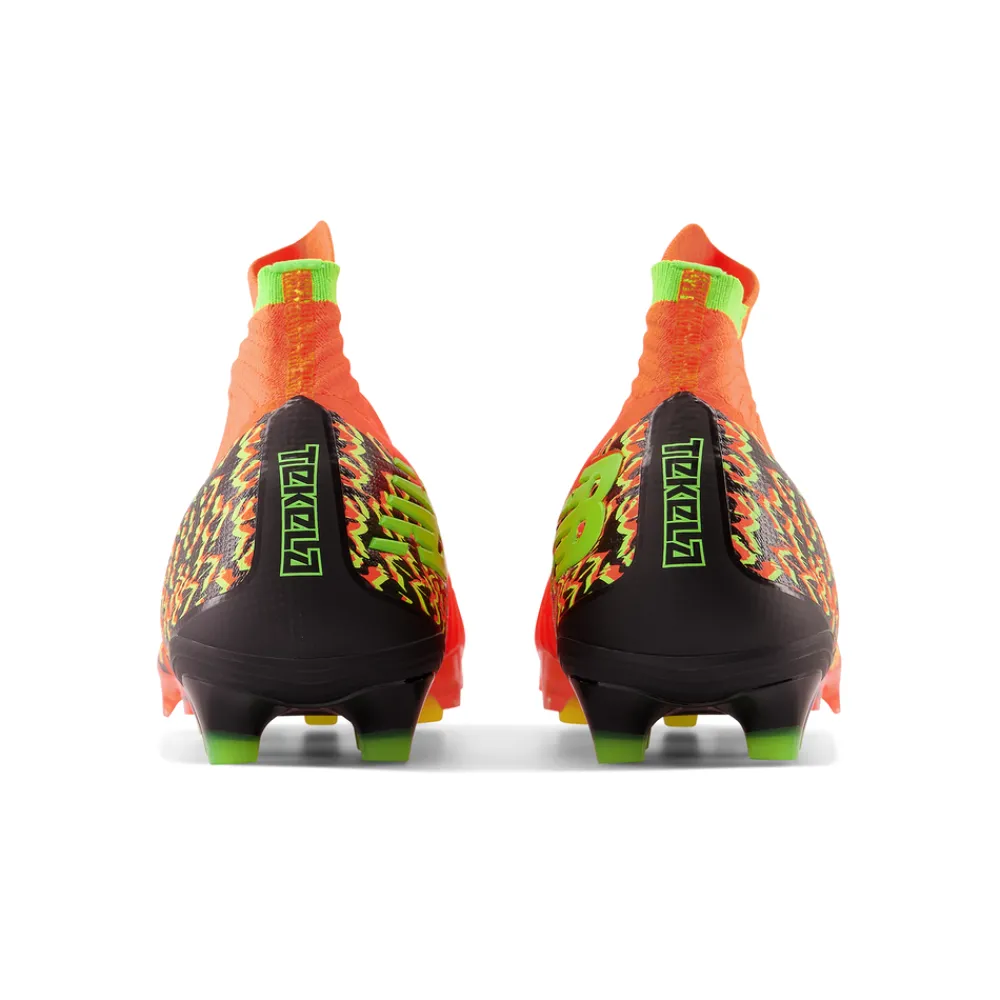 PIKANOENA*New Balance PIKANOENA Korki męskie TEKELA V4 PRO FG ST1FDF4 – pomarańczowe