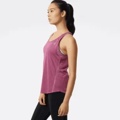 ODZIEZ BIEGOWA|BIEGANIE*New Balance ODZIEZ BIEGOWA|BIEGANIE Koszulka damska WT21260RNH – różowa