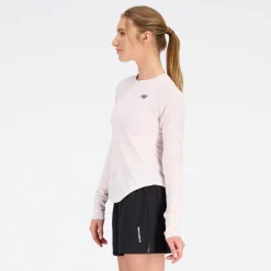 ODZIEZ BIEGOWA|BIEGANIE*New Balance ODZIEZ BIEGOWA|BIEGANIE Koszulka damska WT31282SOI – różowa