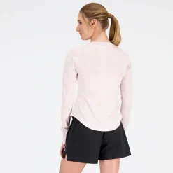 ODZIEZ BIEGOWA|BIEGANIE*New Balance ODZIEZ BIEGOWA|BIEGANIE Koszulka damska WT31282SOI – różowa