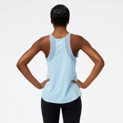 ODZIEZ BIEGOWA|BIEGANIE*New Balance ODZIEZ BIEGOWA|BIEGANIE Koszulka damska WT21260BZH – niebieska
