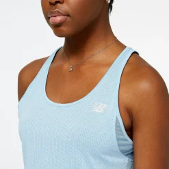 ODZIEZ BIEGOWA|BIEGANIE*New Balance ODZIEZ BIEGOWA|BIEGANIE Koszulka damska WT21260BZH – niebieska