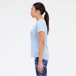 ODZIEZ BIEGOWA|BIEGANIE*New Balance ODZIEZ BIEGOWA|BIEGANIE Koszulka damska WT21262BZH – niebieska