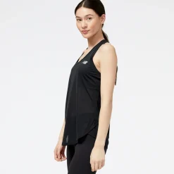 ODZIEZ BIEGOWA|BIEGANIE*New Balance ODZIEZ BIEGOWA|BIEGANIE Koszulka damska WT23220BK – czarna