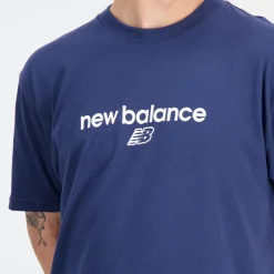 New Balance Koszulka męska MT33529NNY – niebieska