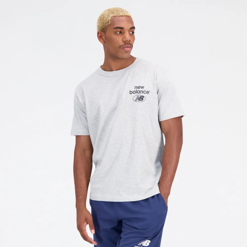 New Balance Koszulka męska MT31518AG – szara