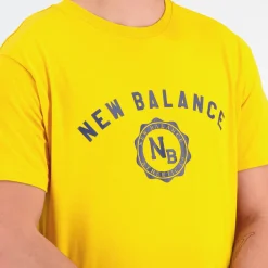 New Balance Koszulka męska MT31904VGL – żółta