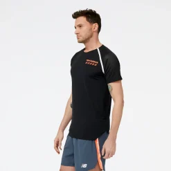 ODZIEZ BIEGOWA|BIEGANIE*New Balance ODZIEZ BIEGOWA|BIEGANIE Koszulka męska MT31241BK – czarna