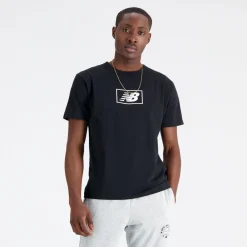 New Balance Koszulka męska MT33512BK – czarna