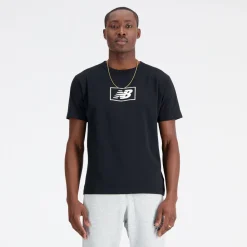 New Balance Koszulka męska MT33512BK – czarna