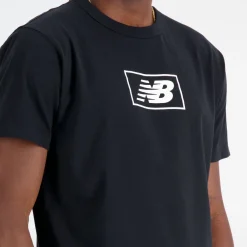 New Balance Koszulka męska MT33512BK – czarna