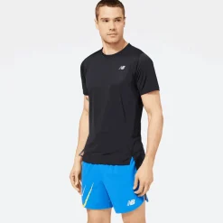 ODZIEZ BIEGOWA|BIEGANIE*New Balance ODZIEZ BIEGOWA|BIEGANIE Koszulka męska MT23222BK – czarna