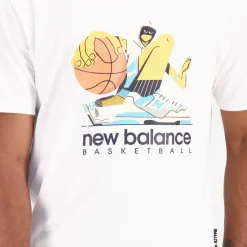 New Balance Koszulka męska MT31589WT – biała