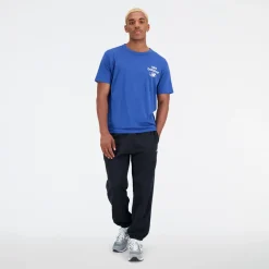 New Balance Koszulka męska MT31518ATE – niebieska
