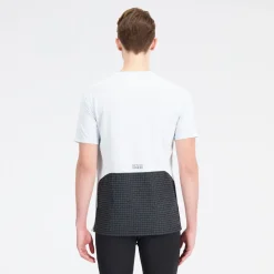 ODZIEZ BIEGOWA|BIEGANIE*New Balance ODZIEZ BIEGOWA|BIEGANIE Koszulka męska MT31251IBH – biała