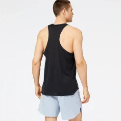 ODZIEZ BIEGOWA|BIEGANIE*New Balance ODZIEZ BIEGOWA|BIEGANIE Koszulka męska MT23280BK – czarna