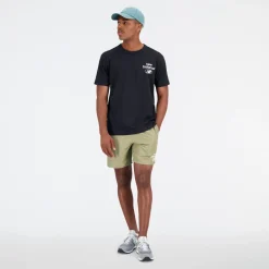 New Balance Koszulka męska MT31518BK – czarna
