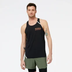 ODZIEZ BIEGOWA|BIEGANIE*New Balance ODZIEZ BIEGOWA|BIEGANIE Koszulka męska MT31240BK – czarna