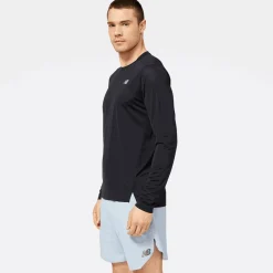 ODZIEZ BIEGOWA|BIEGANIE*New Balance ODZIEZ BIEGOWA|BIEGANIE Koszulka męska MT23225BK  – czarna