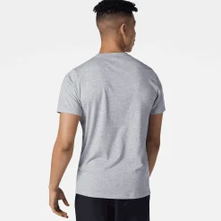 ODZIEZ BIEGOWA|BIEGANIE*New Balance ODZIEZ BIEGOWA|BIEGANIE Koszulka męska MT11070AG – szara