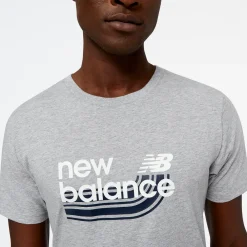 New Balance Koszulka męska MT31908AG – szara