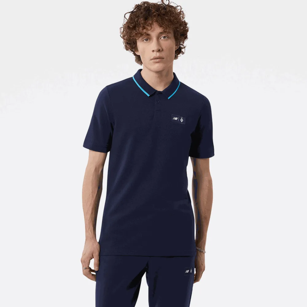 PIKANOENA*New Balance PIKANOENA Koszulka MT231729NV – granatowa