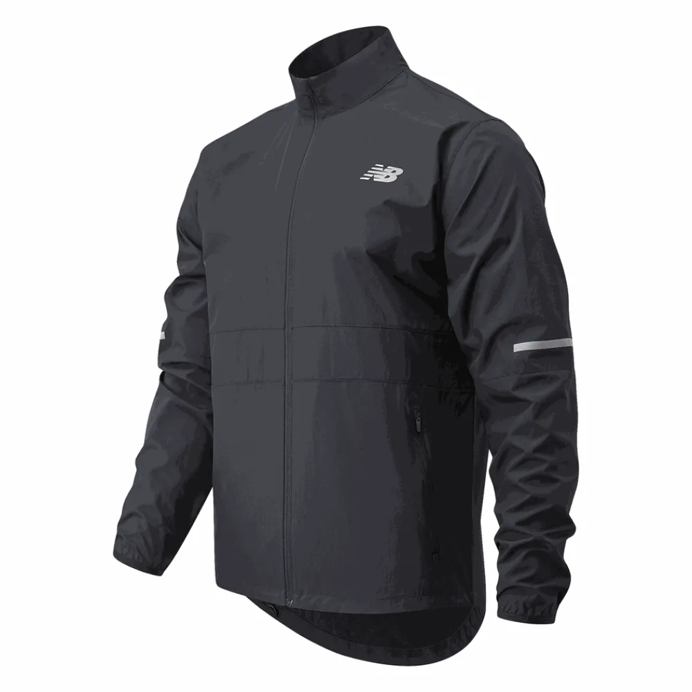 ODZIEZ BIEGOWA|BIEGANIE*New Balance ODZIEZ BIEGOWA|BIEGANIE Kurtka MJ03217BK – czarna