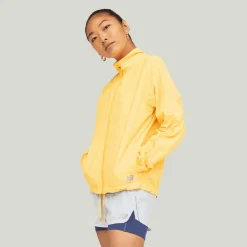 ODZIEZ BIEGOWA|BIEGANIE*New Balance ODZIEZ BIEGOWA|BIEGANIE Kurtka WJ21264VAC – żółta