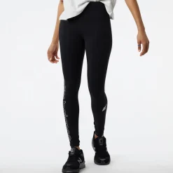 BIEGANIE|ODZIEZ BIEGOWA*New Balance BIEGANIE|ODZIEZ BIEGOWA Legginsy damskie WP23507BK – czarne