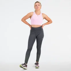 ODZIEZ BIEGOWA|BIEGANIE*New Balance ODZIEZ BIEGOWA|BIEGANIE Legginsy damskie WP31275ACK – czarne