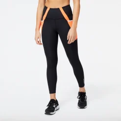ODZIEZ BIEGOWA|BIEGANIE*New Balance ODZIEZ BIEGOWA|BIEGANIE Legginsy damskie WP21112NDF – czarne