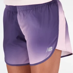 ODZIEZ BIEGOWA|BIEGANIE*New Balance ODZIEZ BIEGOWA|BIEGANIE Spodenki damskie WS23229LLC – fioletowe