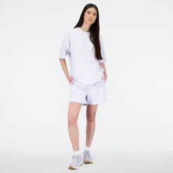 ODZIEZ BIEGOWA*New Balance ODZIEZ BIEGOWA Spodenki damskie WS23552LIA – fioletowe
