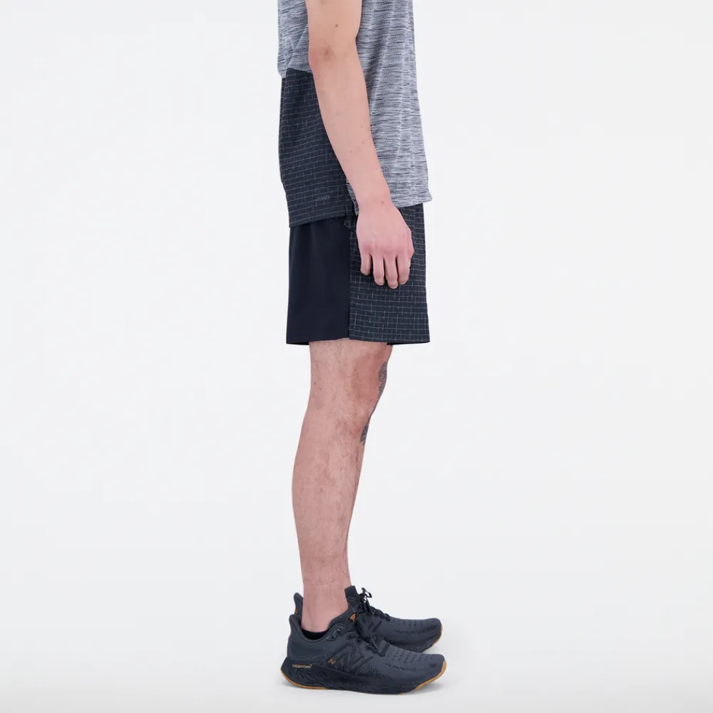 ODZIEZ BIEGOWA|BIEGANIE*New Balance ODZIEZ BIEGOWA|BIEGANIE Spodenki męskie MS31255BK – czarne