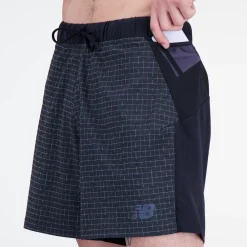 ODZIEZ BIEGOWA|BIEGANIE*New Balance ODZIEZ BIEGOWA|BIEGANIE Spodenki męskie MS31255BK – czarne