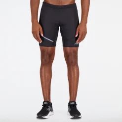 BIEGANIE*New Balance BIEGANIE Spodenki męskie MS31284BK – czarne