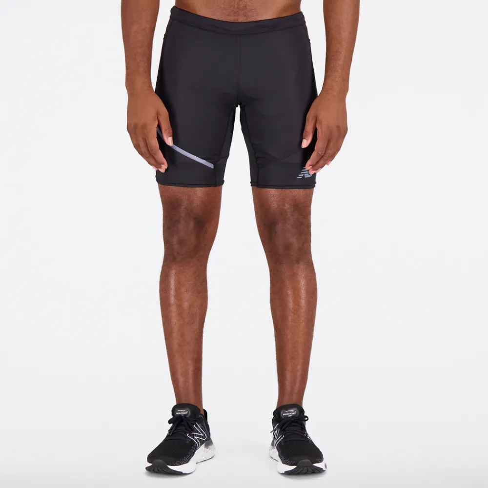 BIEGANIE*New Balance BIEGANIE Spodenki męskie MS31284BK – czarne
