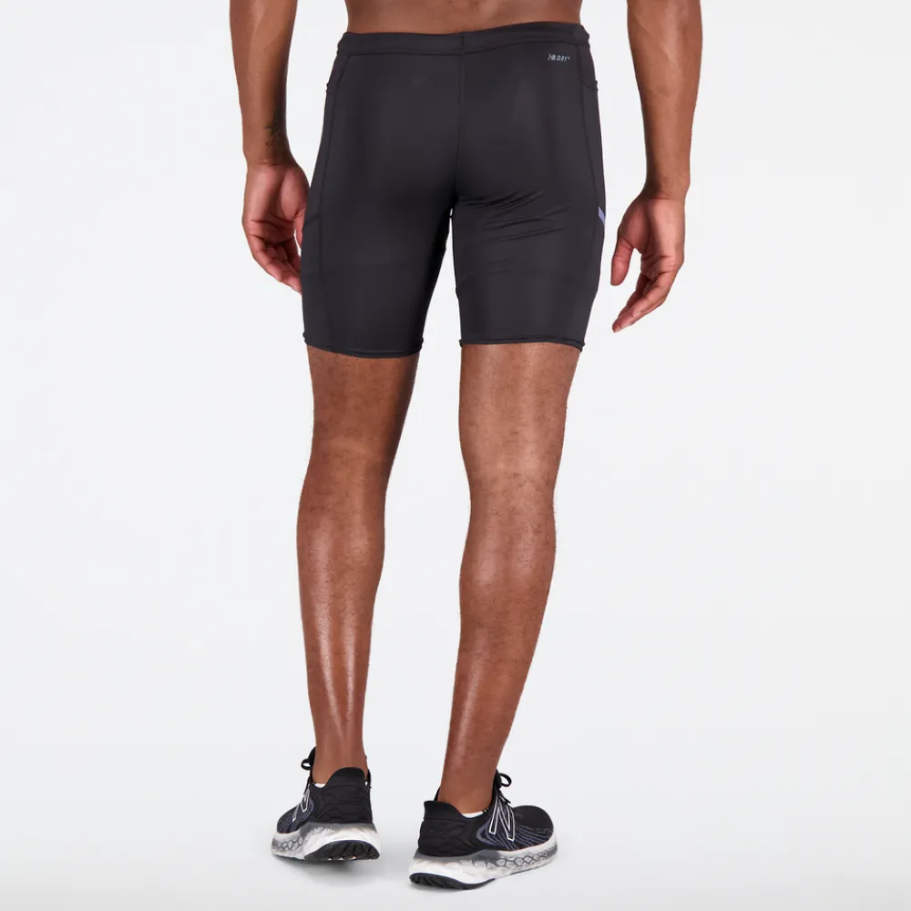 BIEGANIE*New Balance BIEGANIE Spodenki męskie MS31284BK – czarne
