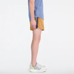 ODZIEZ BIEGOWA|BIEGANIE*New Balance ODZIEZ BIEGOWA|BIEGANIE Spodenki męskie MS21278TOB – brązowe