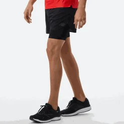 ODZIEZ BIEGOWA|BIEGANIE*New Balance ODZIEZ BIEGOWA|BIEGANIE Spodenki męskie MS23282BK – czarne