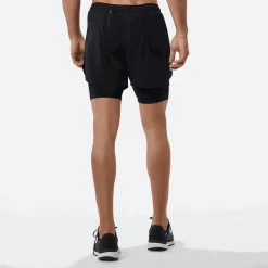 ODZIEZ BIEGOWA|BIEGANIE*New Balance ODZIEZ BIEGOWA|BIEGANIE Spodenki męskie MS23282BK – czarne